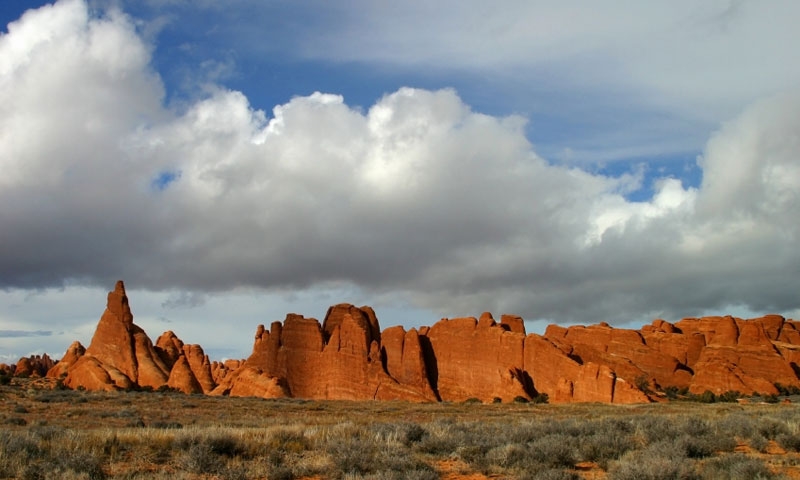 Devils Garden in Arches National Park