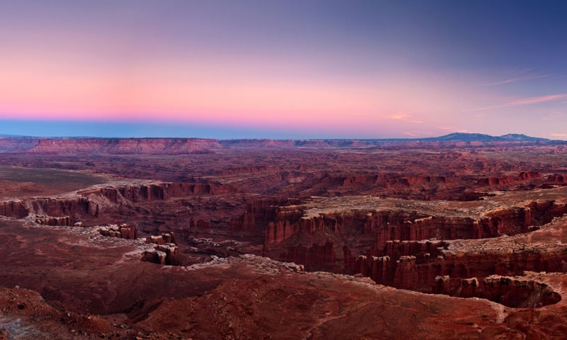 Grand View Point in Canyonlands National Park