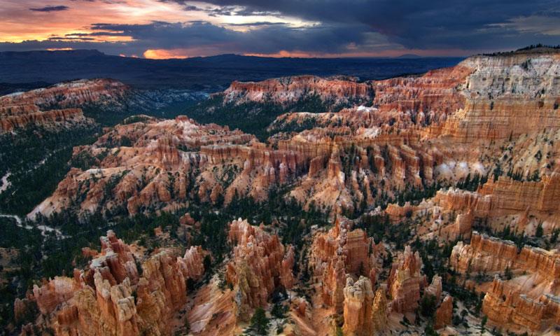Upper Inspiration Point in Bryce Canyon National Park