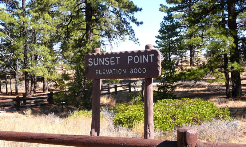 Sunset Point in Bryce Canyon