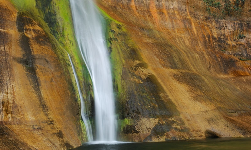 Waterfalls in Calf Creek Canyon